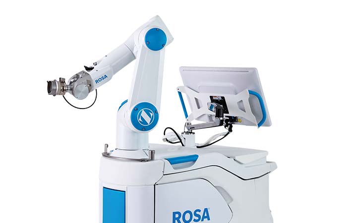 ROSA（人工関節手術支援ロボット）
